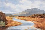 FISHERMANS HUT, CONNEMARA by Deirdre O'Donnell at Ross's Online Art Auctions