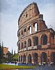 THE COLOSSEUM, ROME by Steve Browning at Ross's Online Art Auctions