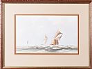 SAILING by Raymond Witchard at Ross's Online Art Auctions