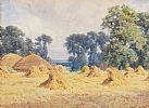 HAYSTACKS by Margaret A. Heath at Ross's Online Art Auctions
