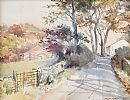 A COUNRTY LANE by Freda Makin at Ross's Online Art Auctions