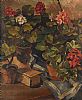 STILL LIFE POTTED PLANTS by Irish School at Ross's Online Art Auctions