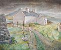 FISHERMANS COTTAGE, DONEGAL by Rowel Friers HRUA at Ross's Online Art Auctions