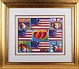 FOUR LIBERTIES, THE PATRIOTIC SERIES by Peter Max at Ross's Online Art Auctions