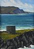 DUNAFF HEAD FROM ISLE OF DOAGH by Sean Loughrey at Ross's Online Art Auctions