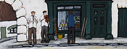 IRISH BUSKERS by Irish School at Ross's Online Art Auctions