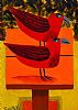 LOVE BIRDS by Graham Knuttel at Ross's Online Art Auctions