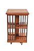 EDWARDIAN REVOLVING BOOKCASE at Ross's Online Art Auctions