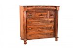 WILLIAM IV MAHOGANY SCOTCH CHEST OF DRAWERS at Ross's Online Art Auctions