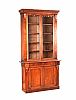 WILLIAM IV MAHOGANY BOOKCASE at Ross's Online Art Auctions