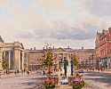TRINITY COLLAGE FROM COLLEGE GREEN, DUBLIN by Colin Gibson at Ross's Online Art Auctions
