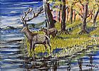 THE IRISH STAG by Anthony Doyle at Ross's Online Art Auctions