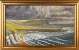 WHITEPARK BAY, COUNTY ANTRIM by Irish School at Ross's Online Art Auctions