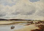 CULDAFF ESTUARY, COUNTY DONEGAL by B. Judkins at Ross's Online Art Auctions
