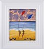 FLYING YOUR KITE by John Ormsby at Ross's Online Art Auctions