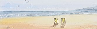 DECK CHAIRS by Lawrence Chambers at Ross's Online Art Auctions