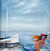 IN THE HARBOUR by Hayley Huckson at Ross's Online Art Auctions