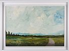 ROAD AT THE EDGE OF THE LOUGH, FERMANAGH by Liam Blake at Ross's Online Art Auctions