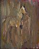 THE YOUNG THOROUGHBRED FOAL by Con Campbell at Ross's Online Art Auctions