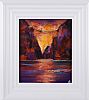 CARRICK A REDE ROPE BRIDGE by John Stewart at Ross's Online Art Auctions
