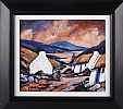 DONEGAL COTTAGES by Patrick Murphy at Ross's Online Art Auctions