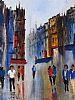 CITY STREET by W.J. Page at Ross's Online Art Auctions