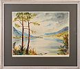 PINES BY AN IRISH LAKE by G.B. Cody at Ross's Online Art Auctions