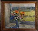 STILL LIFE, JUG OF FLOWERS by English School at Ross's Online Art Auctions