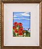POPPIES BY THE SEA by E. Doyle at Ross's Online Art Auctions
