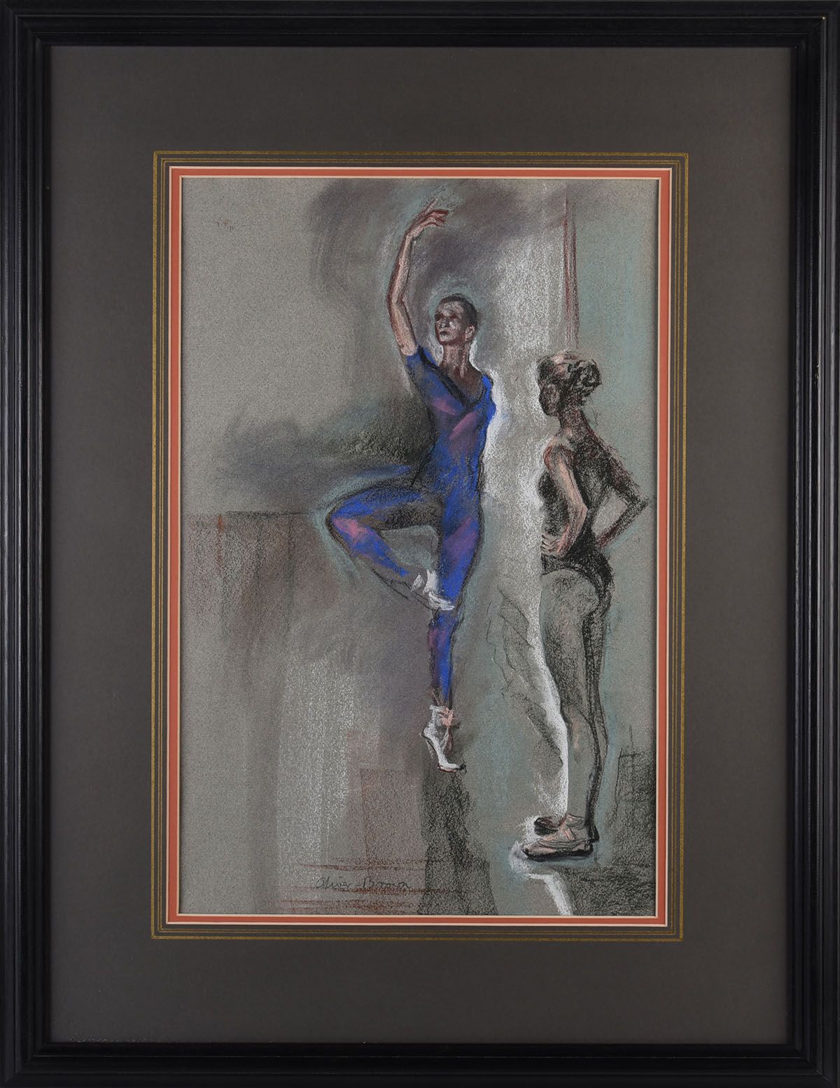 BALLET CLASS 1 by Oliver Brown at Ross's Online Art Auctions
