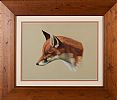 STUDY OF A FOX by J.E. Heasley at Ross's Online Art Auctions