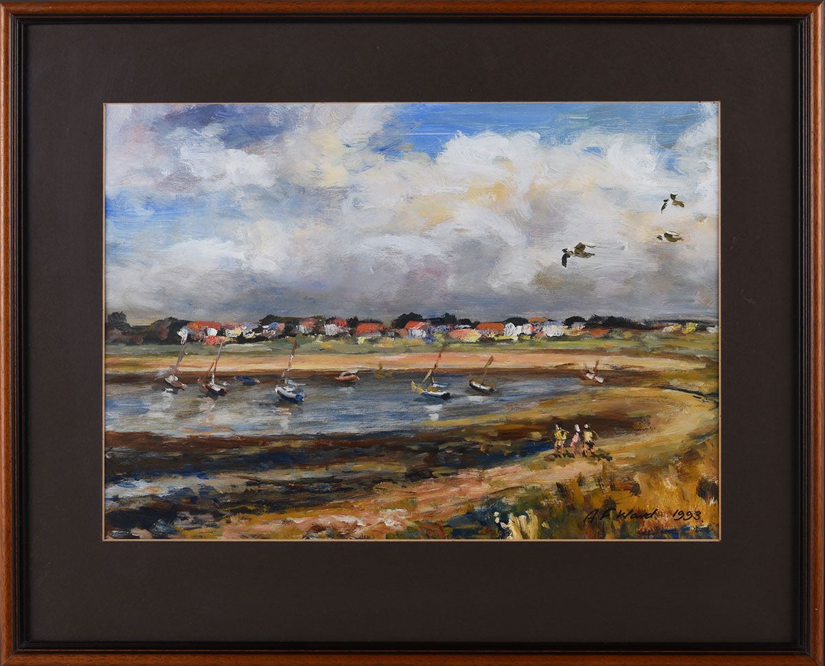 HOLY ISLAND by Anthony F. Ward at Ross's Online Art Auctions