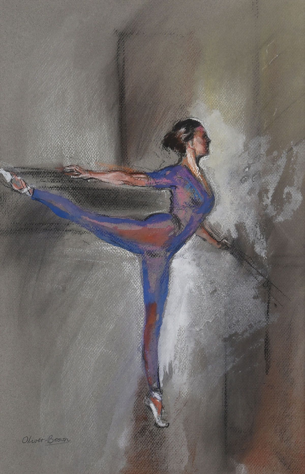 BALLET CLASS II by Oliver Brown at Ross's Online Art Auctions