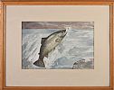 SALMON by Roy Beddington at Ross's Online Art Auctions