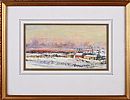 WINTER LANDSCAPE by Ray Elwood at Ross's Online Art Auctions