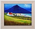 SLIEVEMORE MOUNTAIN, ACHILL ISLAND by Sean Loughrey at Ross's Online Art Auctions
