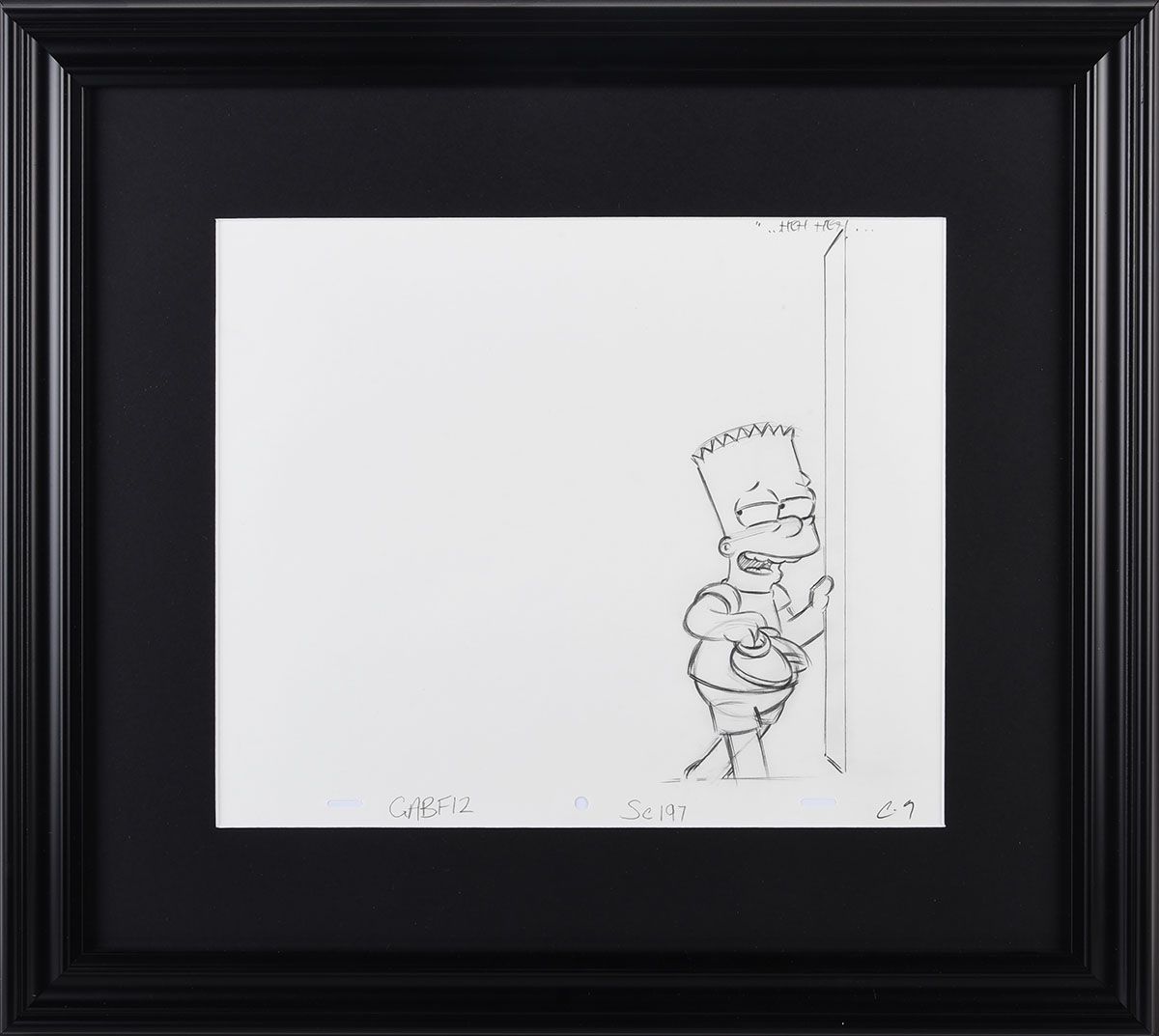 BART SIMPSON by Twentieth Century Fox Studios at Ross's Online Art Auctions