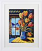 TULIPS IN A VASE by John S. Haggan at Ross's Online Art Auctions