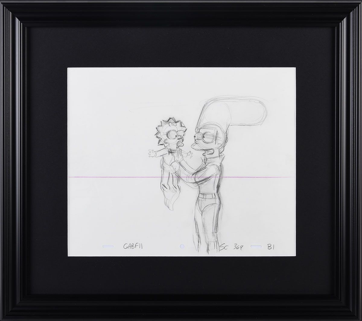 MARGE & MAGGIE by Twentieth Century Fox Studios at Ross's Online Art Auctions