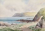COAST ROAD, COUNTY ANTRIM by Rowland Hill RUA at Ross's Online Art Auctions