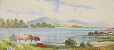LOUGH SHINDALLA, COUNTY GALWAY by George Farrell at Ross's Online Art Auctions
