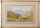 SLIEVE BERNAGH, THE MOURNES by Joseph William Carey RUA at Ross's Online Art Auctions
