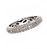 9CT WHITE GOLD ETERNITY RING
 at Ross's Online Art Auctions