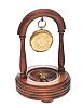 18CT GOLD POCKET WATCH WITH WOODEN STAND at Ross's Online Art Auctions