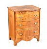 ANTIQUE WALNUT BACHELORS CHEST OF DRAWERS at Ross's Online Art Auctions