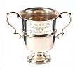 SILVER TWO HANDLED TROPHY at Ross's Online Art Auctions