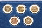 TWO BOXED SETS OF COINS at Ross's Online Art Auctions