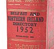 ONE VOLUME OF BELFAST STREET DIRECTORY at Ross's Online Art Auctions