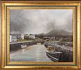 ANNALONG HARBOUR by James Lawson at Ross's Online Art Auctions