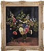 STILL LIFE , VASE OF FLOWERS by Lady Ragnhild Campbell at Ross's Online Art Auctions